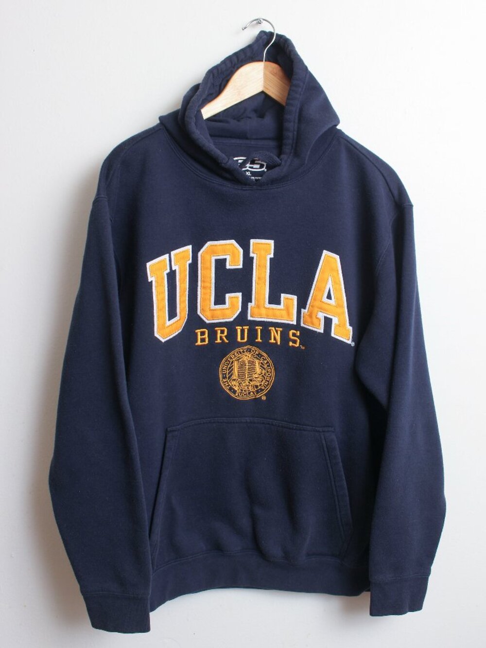 UCLA Bruins Hoodie Mens XL Blue Embroidered Pullover